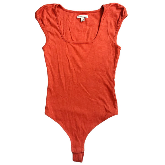 Free Assembly Cotton Bodysuit Bundle Lot of 2 Womens Size S - Picture 8 of 12